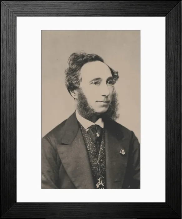 Framed Print : Portrait of the violinist and composer Camillo Sivori (1815-1894), ca 1865. Creator: Anonymous Framed Print : Portrait of the violinist and composer Camillo Sivori (1815-1894), ca 1865. Creator: Anonymous