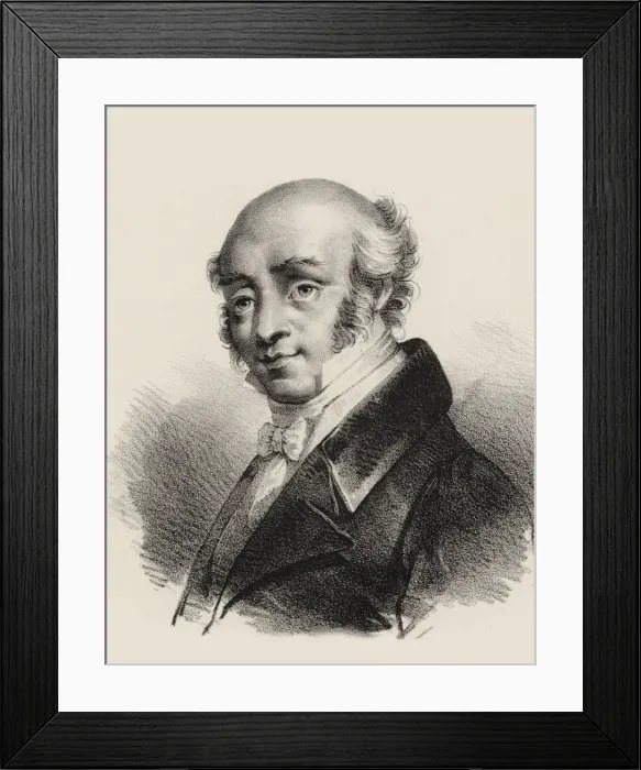 Framed Print : Portrait of the composer Giovanni Battista Viotti (1755-1824), ca 1820. Creator: Ducarme Framed Print : Portrait of the composer Giovanni Battista Viotti (1755-1824), ca 1820. Creator: Ducarme