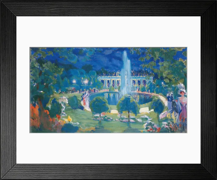 Framed Print : Fountains, c. 1908. Creator: Gaush, Alexander Fyodorovich (1873-1947) Framed Print : Fountains, c. 1908. Creator: Gaush, Alexander Fyodorovich (1873-1947)