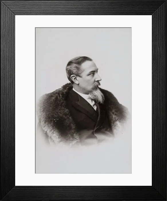 Framed Print : Portrait of the painter Henryk Siemiradzki (1843-1902), 1893. Creator: Mieczkowski Framed Print : Portrait of the painter Henryk Siemiradzki (1843-1902), 1893. Creator: Mieczkowski