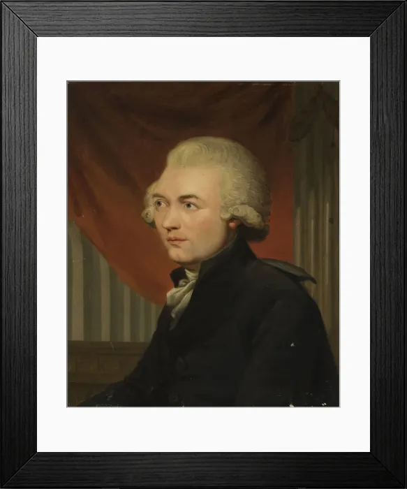 Framed Print : Portrait of the organist and composer Georg Joseph Vogler (1749-1814). Creator: Breda Framed Print : Portrait of the organist and composer Georg Joseph Vogler (1749-1814). Creator: Breda