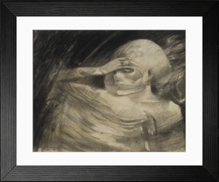 Framed Print : Madame La Mort, 1890-1891. Creator: Gauguin, Paul Eugene Henri (1848-1903) Framed Print : Madame La Mort, 1890-1891. Creator: Gauguin, Paul Eugene Henri (1848-1903)