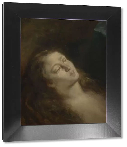 Saint Mary Magdalene in the desert, 1845. Creator: Delacroix, Eugene (1798-1863)