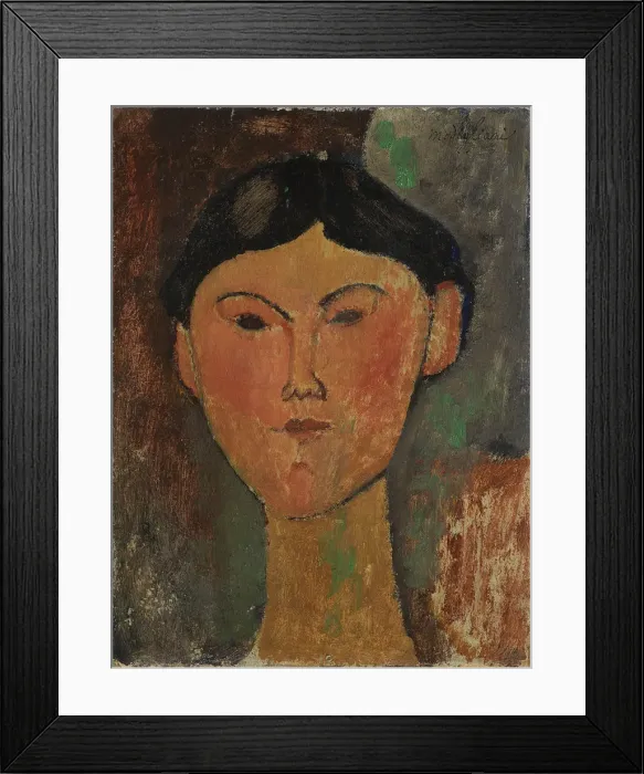 Framed Print : Beatrice Hastings, 1915. Creator: Modigliani, Amedeo (1884-1920) Framed Print : Beatrice Hastings, 1915. Creator: Modigliani, Amedeo (1884-1920)