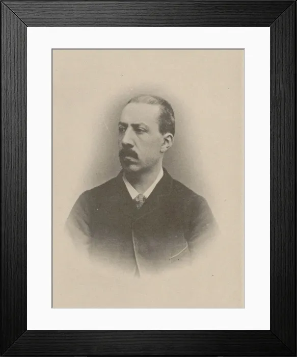 Framed Print : Portrait of the organist and composer Charles-Marie Widor (1844-1937), 1870-1875 Framed Print : Portrait of the organist and composer Charles-Marie Widor (1844-1937), 1870-1875