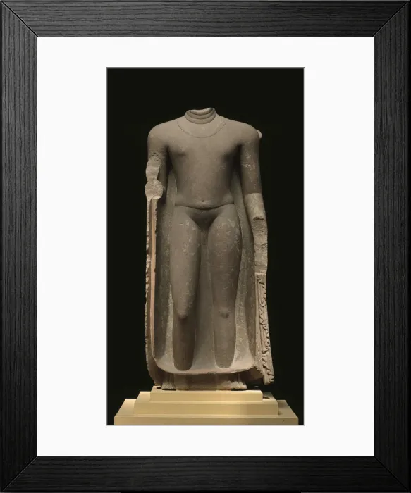Framed Print : Body of the Buddha, 5th century. Creator: Indian Art Framed Print : Body of the Buddha, 5th century. Creator: Indian Art