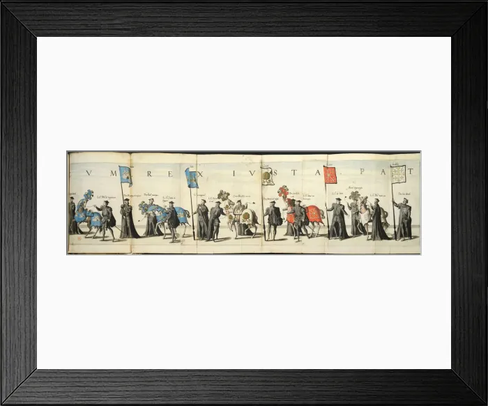 Framed Print : Funeral Procession in Antwerp on the Occasion of the Death of Emperor Charles V, 1558, 1559 Framed Print : Funeral Procession in Antwerp on the Occasion of the Death of Emperor Charles V, 1558, 1559