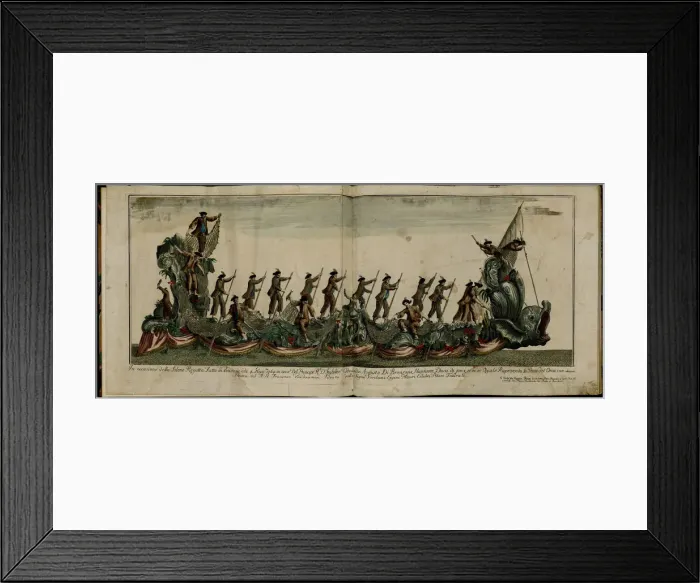 Framed Print : The Regatta in Venice in honor of Prince Edward (1739-1767), Duke of York, on June 4 Framed Print : The Regatta in Venice in honor of Prince Edward (1739-1767), Duke of York, on June 4