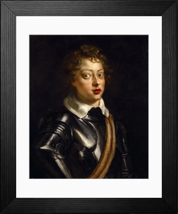 Framed Print : Portrait of Vincenzo II Gonzaga (1594-1627), Duke of Mantua, c. 1605. Creator: Rubens Framed Print : Portrait of Vincenzo II Gonzaga (1594-1627), Duke of Mantua, c. 1605. Creator: Rubens