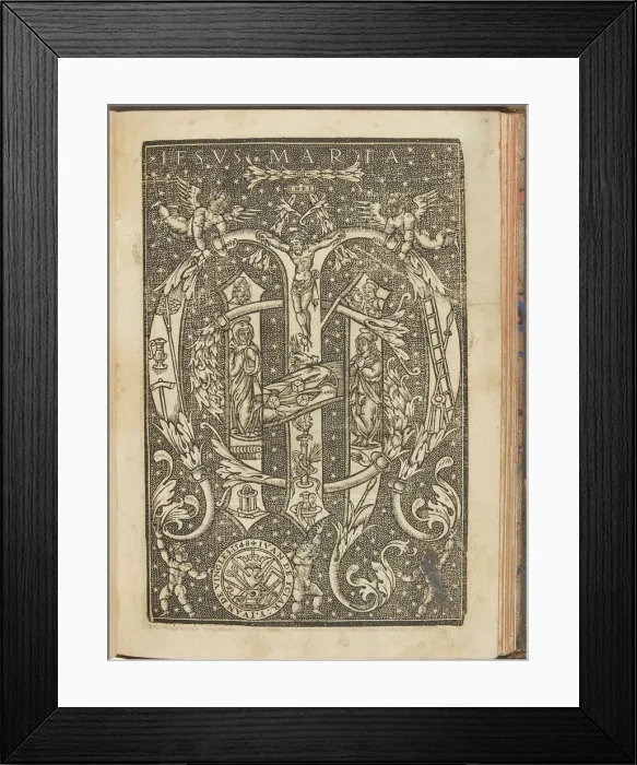 Framed Print : Recopilacion subtilissima, intitulada Orthographia pratica, 1548. Creator: Yciar (Iciar) Framed Print : Recopilacion subtilissima, intitulada Orthographia pratica, 1548. Creator: Yciar (Iciar)