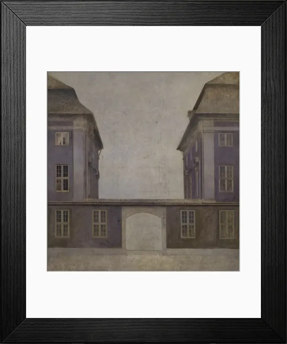 Framed Print : The Buildings of the Asiatic Company, seen from St. Annae Street, Copenhagen, 1902 Framed Print : The Buildings of the Asiatic Company, seen from St. Annae Street, Copenhagen, 1902