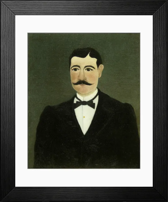 Framed Print : Portrait of Frumence Biche in Civilian Clothers, ca 1891 Framed Print : Portrait of Frumence Biche in Civilian Clothers, ca 1891