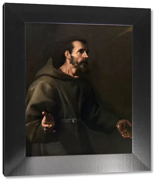 Saint Francis receives the Stigmata, ca 1611. Creator: Sellitto, Carlo (1581-1614)