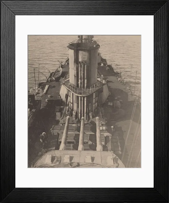 Framed Print : Dreadnought Imperator Aleksandr III in Bizerte, 1920, 1920. Creator: Anonymous Framed Print : Dreadnought Imperator Aleksandr III in Bizerte, 1920, 1920. Creator: Anonymous