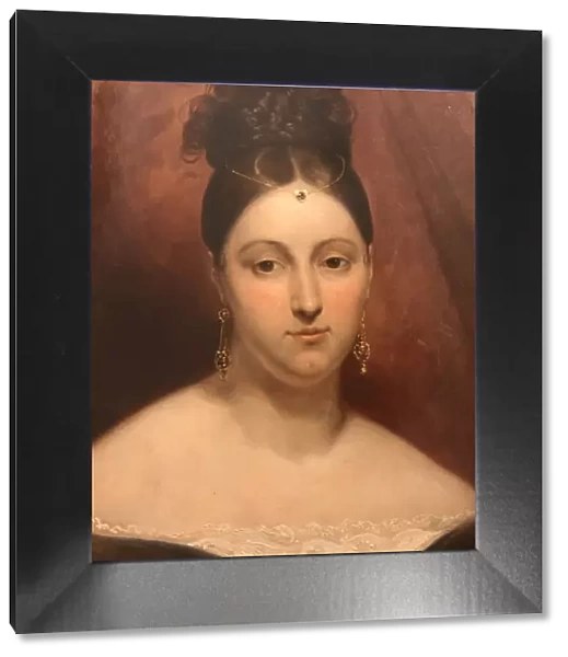Portrait of the opera singer Maria Malibran (1808-1836), 1831. Creator: Scheffer, Ary (1795-1858)