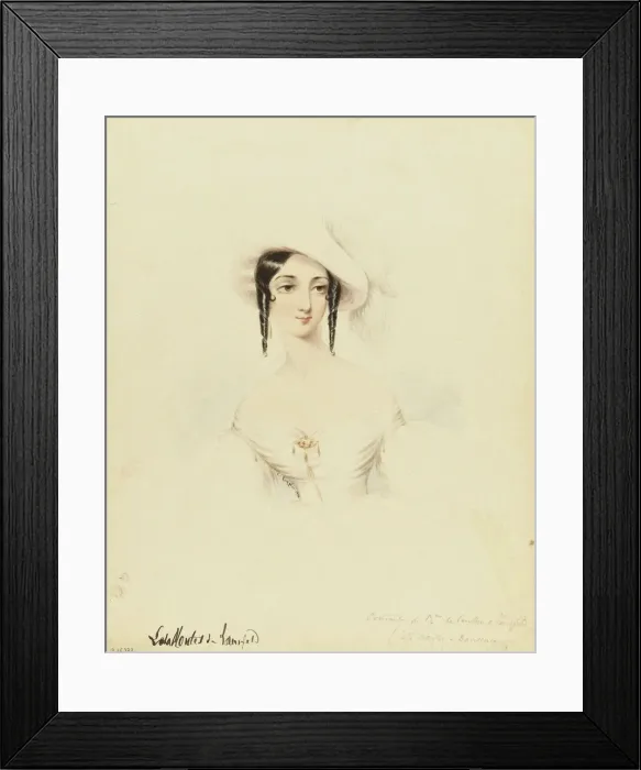 Framed Print : Portrait of the dancer Lola Montez (1821-1861), 1846. Creator: Roqueplan, Camille (1803-1855) Framed Print : Portrait of the dancer Lola Montez (1821-1861), 1846. Creator: Roqueplan, Camille (1803-1855)