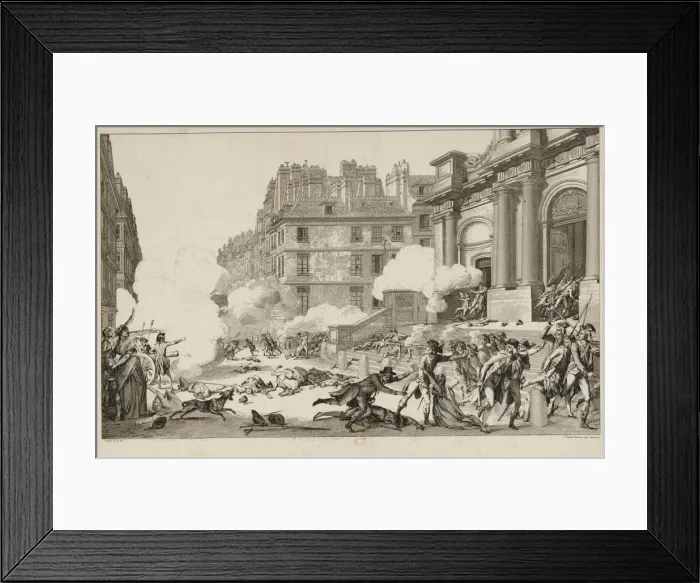 Framed Print : 13 Vendemiaire. Napoleon Bonapartes quelling of the Royalist revolt... in Paris, 1797 Framed Print : 13 Vendemiaire. Napoleon Bonapartes quelling of the Royalist revolt... in Paris, 1797