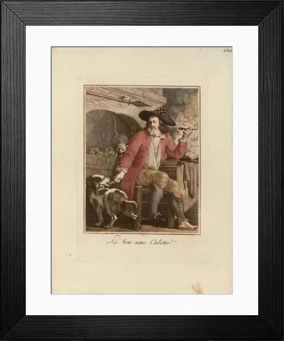 Framed Print : The Good Sans-Culotte, 1793-1794. Creator: Anonymous Framed Print : The Good Sans-Culotte, 1793-1794. Creator: Anonymous