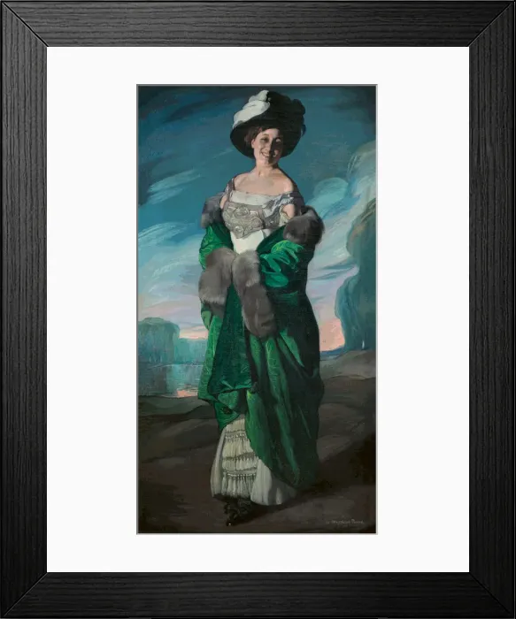 Framed Print : Portrait of Madeleine Picard, 1909. Creator: Zuloaga y Zabaleto, Ignacio (1870-1945) Framed Print : Portrait of Madeleine Picard, 1909. Creator: Zuloaga y Zabaleto, Ignacio (1870-1945)