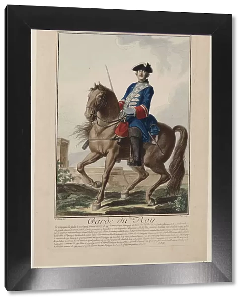 Garde du roi (Kings Bodyguard), 1756. Creator: De Fehrt, Antoine Jean (1723-1774)