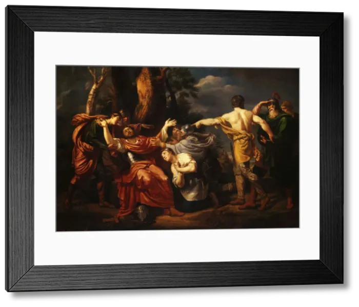 Framed Print : Dmitry Donskoy on the Snipes Field, 1805. Creator: Kiprensky, Orest Adamovich (1782-1836) Framed Print : Dmitry Donskoy on the Snipes Field, 1805. Creator: Kiprensky, Orest Adamovich (1782-1836)