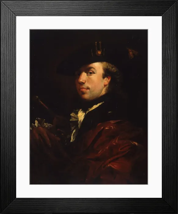 Framed Print : Portrait of a painter, Second Half of the 18th cen Creator: Therbusch-Lisiewska Framed Print : Portrait of a painter, Second Half of the 18th cen Creator: Therbusch-Lisiewska