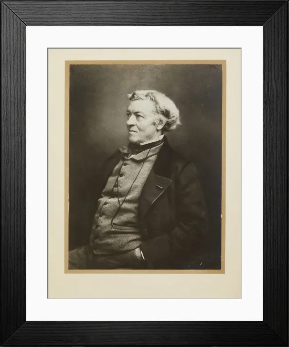 Framed Print : Portrait of Jean-Baptiste Camille Corot (1796-1875), ca 1860. Creator: Nadar, Gaspard-Felix Framed Print : Portrait of Jean-Baptiste Camille Corot (1796-1875), ca 1860. Creator: Nadar, Gaspard-Felix