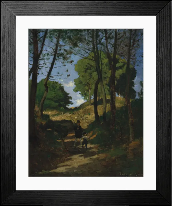 Framed Print : Fir Trees in Les Trembleaux, near Marlotte (Sapins aux Trembleaux a Marlotte), 1854 Framed Print : Fir Trees in Les Trembleaux, near Marlotte (Sapins aux Trembleaux a Marlotte), 1854