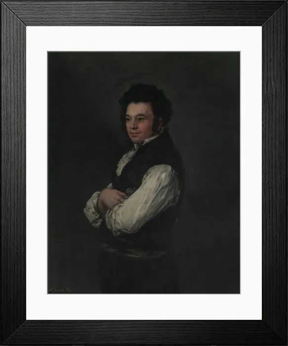 Framed Print : Tiburcio Perez y Cuervo (1785 / 86-1841), the Architect, 1820. Creator: Francisco Goya Framed Print : Tiburcio Perez y Cuervo (1785 / 86-1841), the Architect, 1820. Creator: Francisco Goya