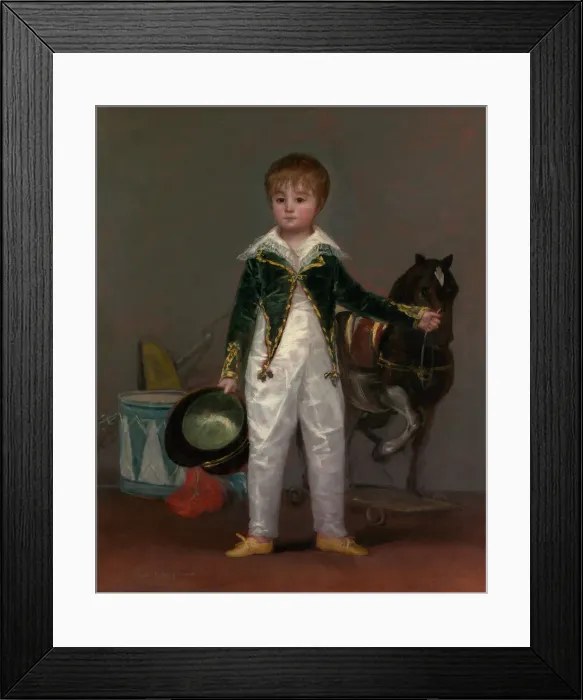 Framed Print : Jose Costa y Bonells (died 1870), Called Pepito, ca. 1810. Creator: Francisco Goya Framed Print : Jose Costa y Bonells (died 1870), Called Pepito, ca. 1810. Creator: Francisco Goya