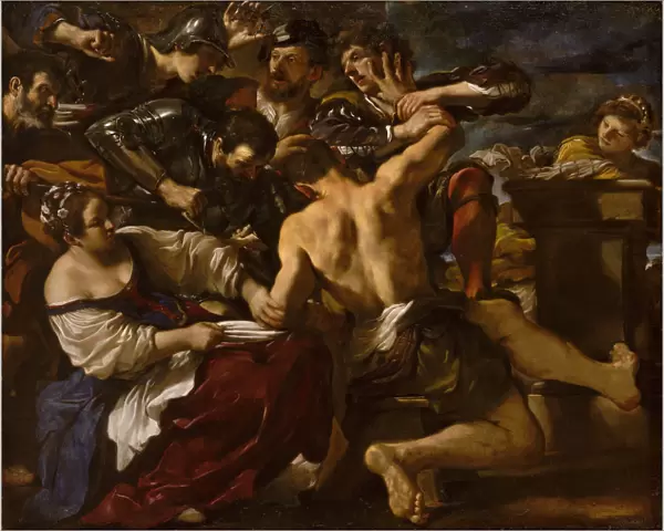 Samson Captured by the Philistines, 1619. Creator: Guercino