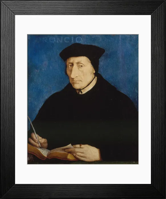 Framed Print : Guillaume Bude (1467-1540), ca. 1536. Creator: Jean Clouet Framed Print : Guillaume Bude (1467-1540), ca. 1536. Creator: Jean Clouet