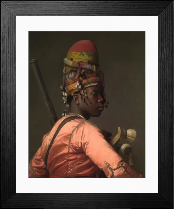 Framed Print : Bashi-Bazouk, 1868-69. Creator: Jean-Leon Gerome Framed Print : Bashi-Bazouk, 1868-69. Creator: Jean-Leon Gerome