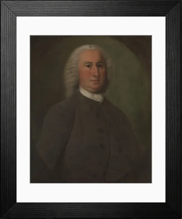 Framed Print : Gabriel Manigault, 1757. Creator: Jeremiah Theus Framed Print : Gabriel Manigault, 1757. Creator: Jeremiah Theus
