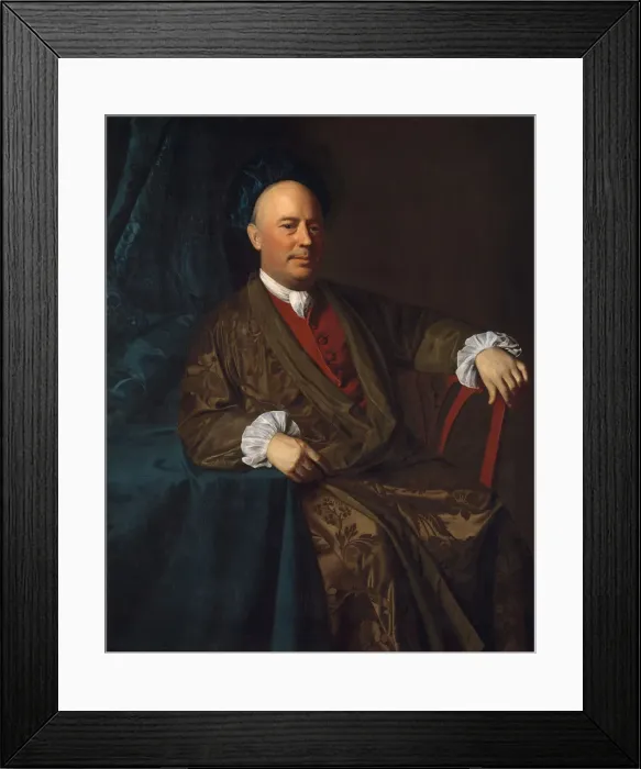 Framed Print : Joseph Sherburne, ca. 1767-70. Creator: John Singleton Copley Framed Print : Joseph Sherburne, ca. 1767-70. Creator: John Singleton Copley