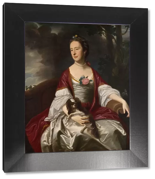 Mrs. Jerathmael Bowers, ca. 1763. Creator: John Singleton Copley
