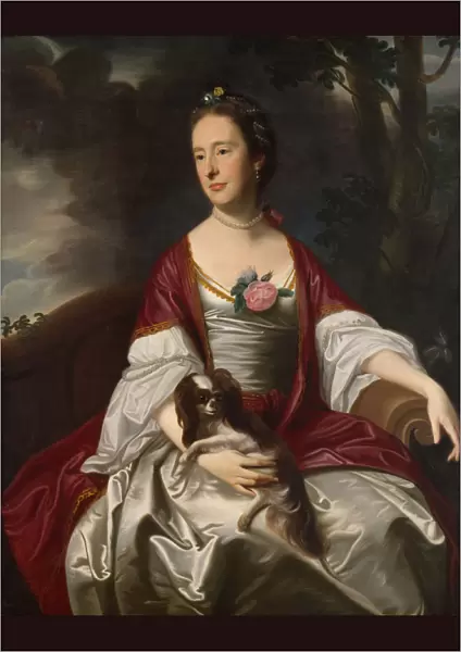 Mrs. Jerathmael Bowers, ca. 1763. Creator: John Singleton Copley