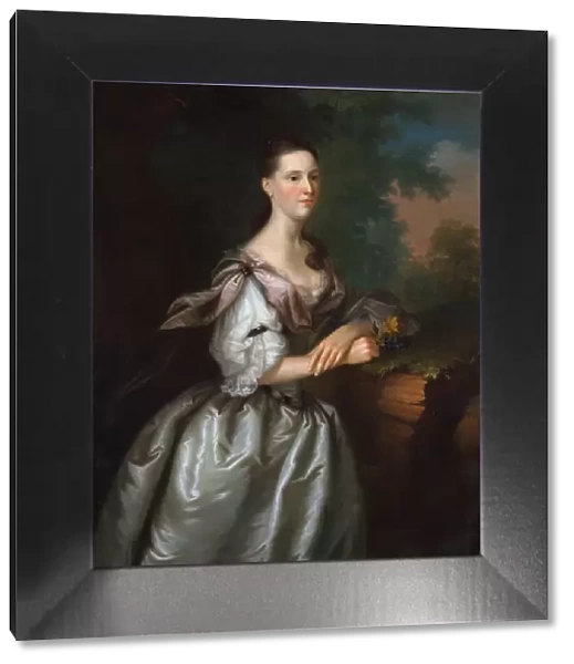 Mrs. Samuel Cutts, ca. 1762-63. Creator: Joseph Blackburn