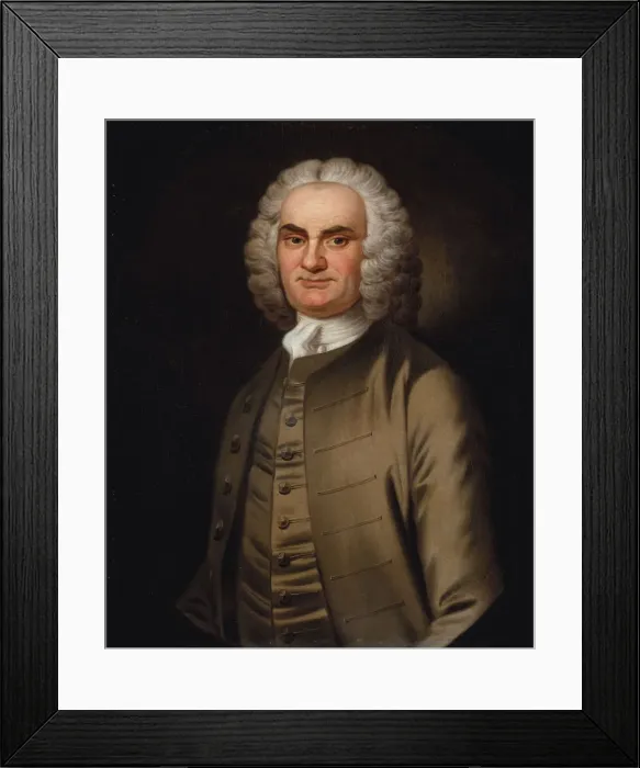 Framed Print : Joseph Reade, 1749-52. Creator: John Wollaston Framed Print : Joseph Reade, 1749-52. Creator: John Wollaston