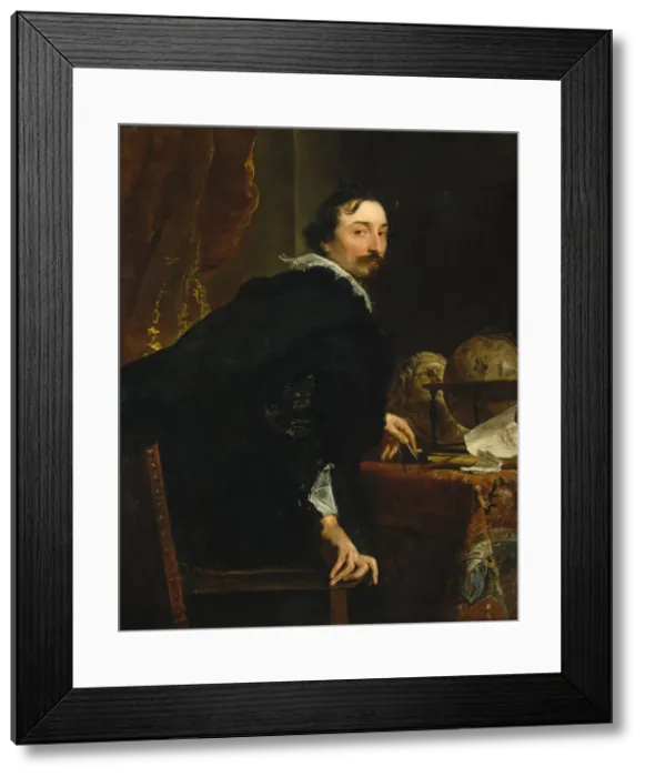 Framed Print : Lucas van Uffel (died 1637), ca. 1622. Creator: Anthony van Dyck Framed Print : Lucas van Uffel (died 1637), ca. 1622. Creator: Anthony van Dyck