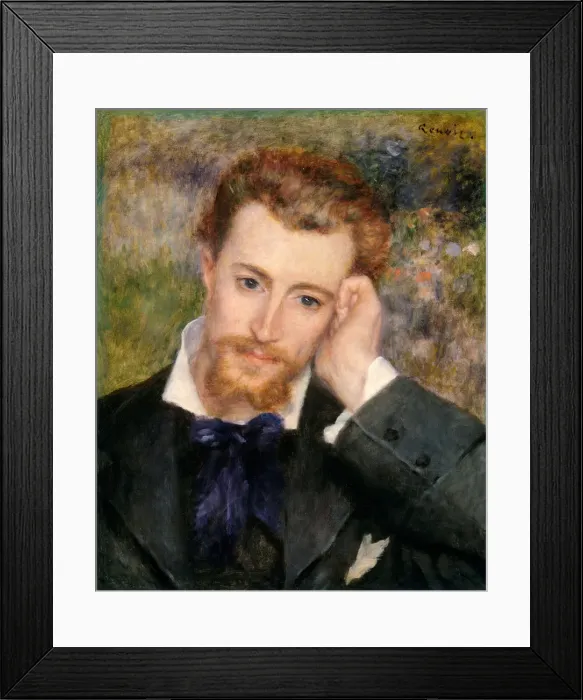 Framed Print : Eugene Murer (Hyacinthe-Eugene Meunier, 1841-1906), 1877. Creator: Pierre-Auguste Renoir Framed Print : Eugene Murer (Hyacinthe-Eugene Meunier, 1841-1906), 1877. Creator: Pierre-Auguste Renoir