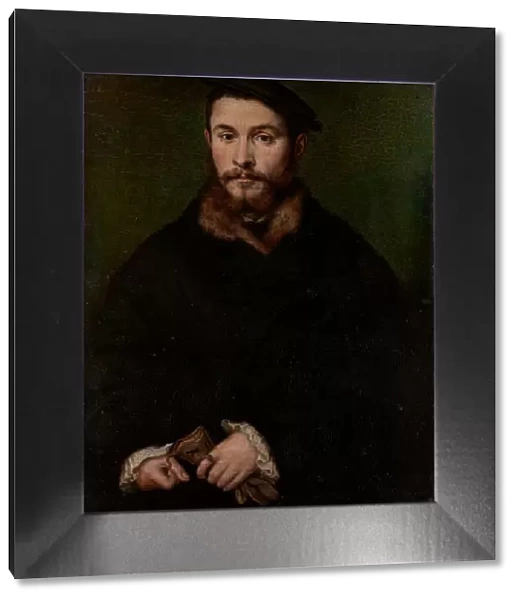 Portrait of a Man with Gloves, ca. 1535. Creator: Corneille de Lyon