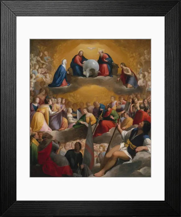 Framed Print : Paradise, ca. 1598. Creator: Carlo Saraceni Framed Print : Paradise, ca. 1598. Creator: Carlo Saraceni