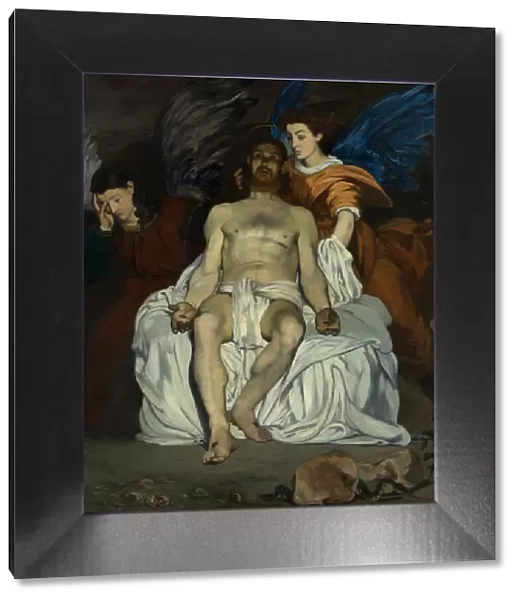 The Dead Christ with Angels, 1864. Creator: Edouard Manet