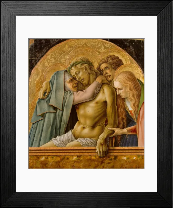 Framed Print : Pieta, 1476. Creator: Carlo Crivelli Framed Print : Pieta, 1476. Creator: Carlo Crivelli