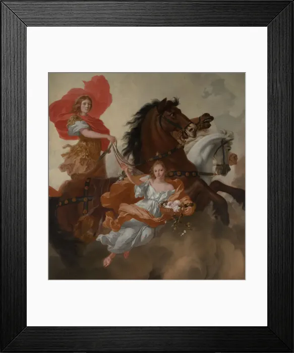 Framed Print : Apollo and Aurora, 1671. Creator: Gerard de Lairesse Framed Print : Apollo and Aurora, 1671. Creator: Gerard de Lairesse