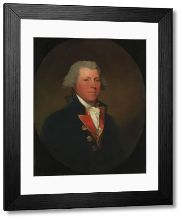 Framed Print : James DeLancey, ca. 1785. Creator: Gilbert Stuart Framed Print : James DeLancey, ca. 1785. Creator: Gilbert Stuart