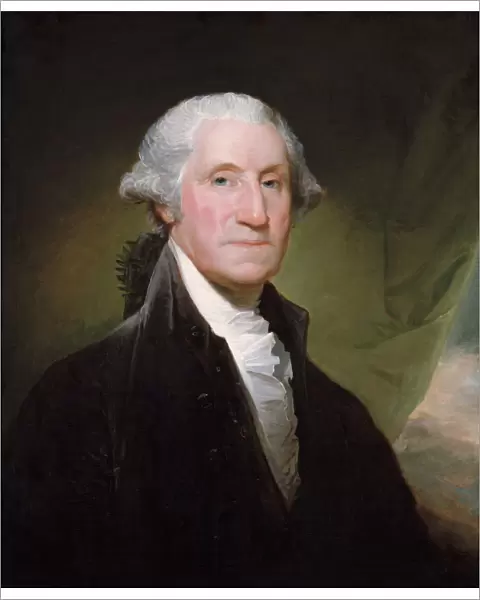 George Washington, begun 1795. Creator: Gilbert Stuart