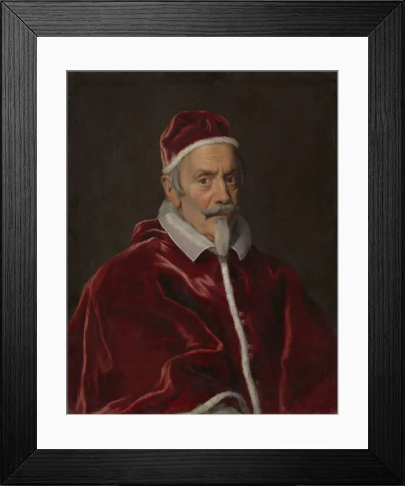 Framed Print : Pope Clement X (1590-1676), ca. 1670-71. Creator: Giovanni Battista Gaulli Baciccio Framed Print : Pope Clement X (1590-1676), ca. 1670-71. Creator: Giovanni Battista Gaulli Baciccio