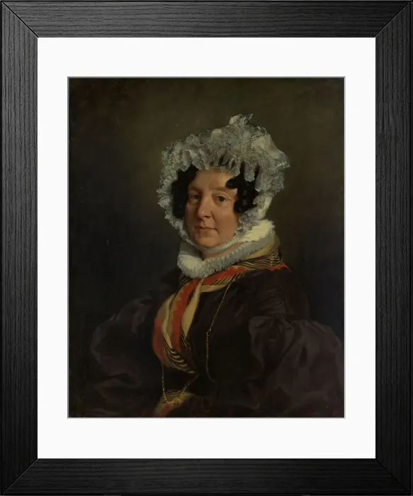 Framed Print : Madame Henri Francois Riesener (Felicite Longrois, 1786-1847), 1835 Framed Print : Madame Henri Francois Riesener (Felicite Longrois, 1786-1847), 1835